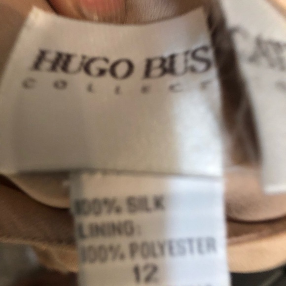 Hugo  Buscati size 12 Nude with opalescent sequins gorgeous & perfect - Picture 9 of 14